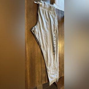 Calvin Klein Grey sweatpants joggers